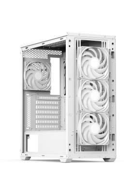Корпус AeroCool D501A-G-WT-v2 (ACCM-DS01043.21) White без БЖ