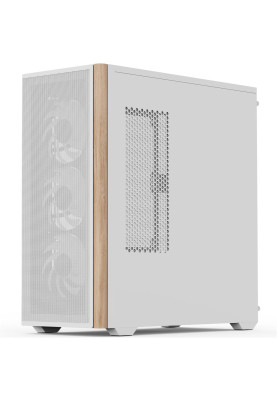 Корпус AeroCool D501A-G-WT-v2 (ACCM-DS01043.21) White без БЖ