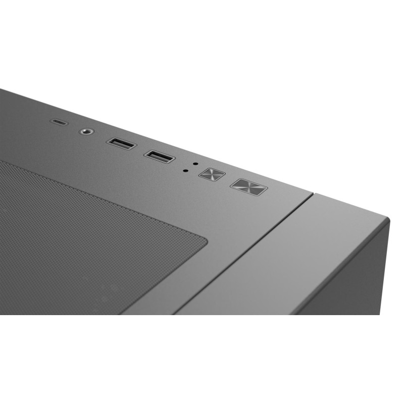 Корпус AeroCool D502A-G-BK-v1 (ACCM-DS02043.11) Black без БЖ