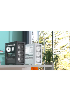 Корпус AeroCool D502A-G-BK-v1 (ACCM-DS02043.11) Black без БЖ