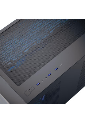 Корпус AeroCool P300C-G-BK-v1 (ACCS-PN02033.11) Black без БЖ