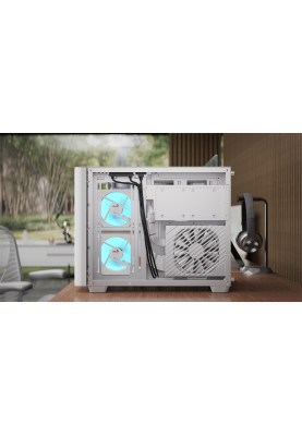Корпус AeroCool P300C-G-WT-v1 (ACCS-PN02033.21) White без БЖ