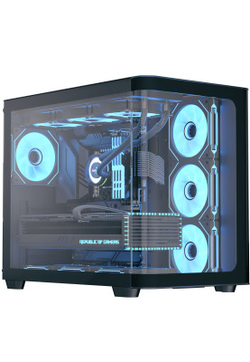 Корпус AeroCool P500C-G-BK-v1 (ACCM-PN01043.11) Black без БЖ