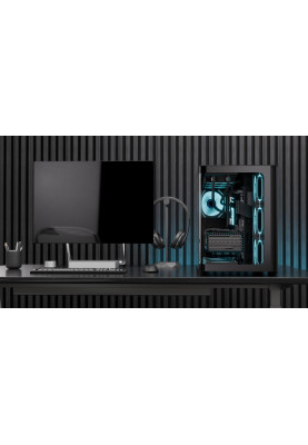 Корпус AeroCool P500C-G-BK-v1 (ACCM-PN01043.11) Black без БЖ