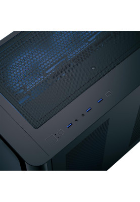 Корпус AeroCool P500C-G-BK-v1 (ACCM-PN01043.11) Black без БЖ