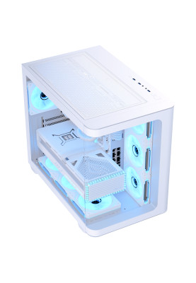Корпус AeroCool P500C-G-WT-v1 (ACCM-PN01043.21) White без БЖ