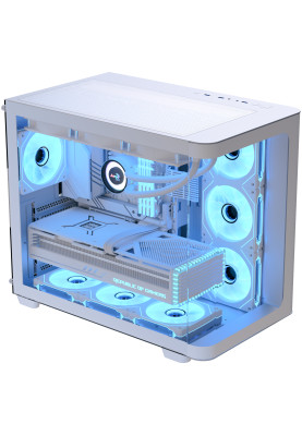 Корпус AeroCool P500C-G-WT-v1 (ACCM-PN01043.21) White без БЖ