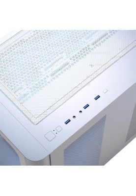 Корпус AeroCool P500C-G-WT-v1 (ACCM-PN01043.21) White без БЖ