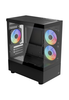 Корпус AeroCool Viewport Mini-G-BK-v2 (ACCM-ES09133.11) Black без БЖ