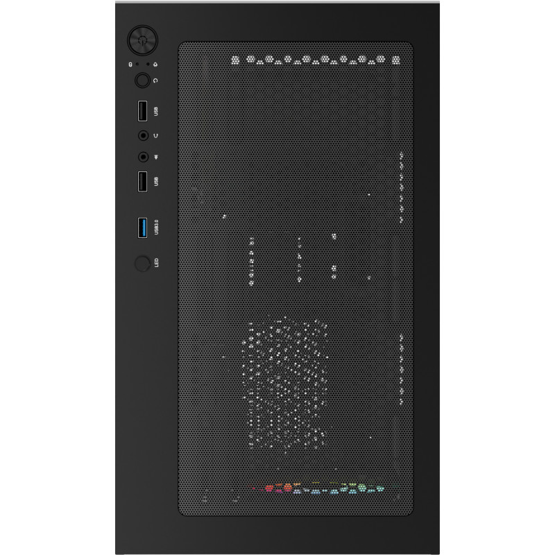 Корпус AeroCool Viewport Mini-G-BK-v2 (ACCM-ES09133.11) Black без БЖ