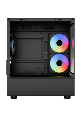 Корпус AeroCool Viewport Mini-G-BK-v2 (ACCM-ES09133.11) Black без БЖ