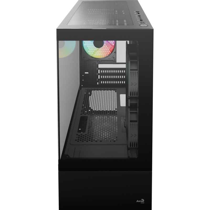 Корпус AeroCool Viewport Mini-G-BK-v2 (ACCM-ES09133.11) Black без БЖ