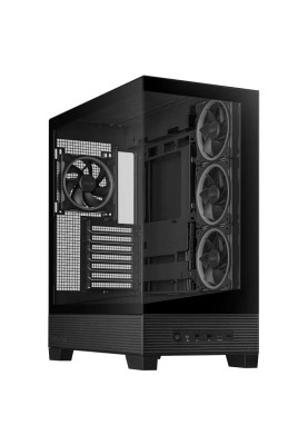 Корпус Asus A31 Plus Black Tempered Glass без БЖ (90DC00R0-B19000)