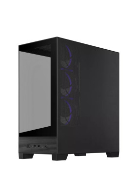 Корпус Asus A31 Plus Black Tempered Glass без БЖ (90DC00R0-B19000)