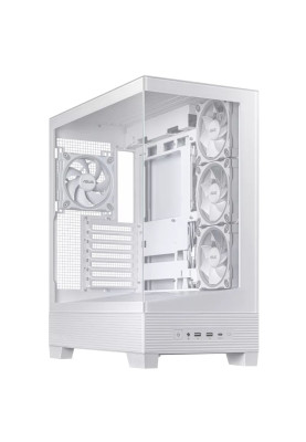 Корпус Asus A31 Plus White Tempered Glass без БЖ (90DC00R3-B19000)
