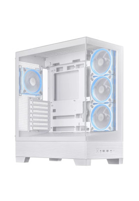 Корпус Asus A31 Plus White Tempered Glass без БЖ (90DC00R3-B19000)