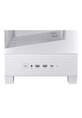 Корпус Asus A31 Plus White Tempered Glass без БЖ (90DC00R3-B19000)