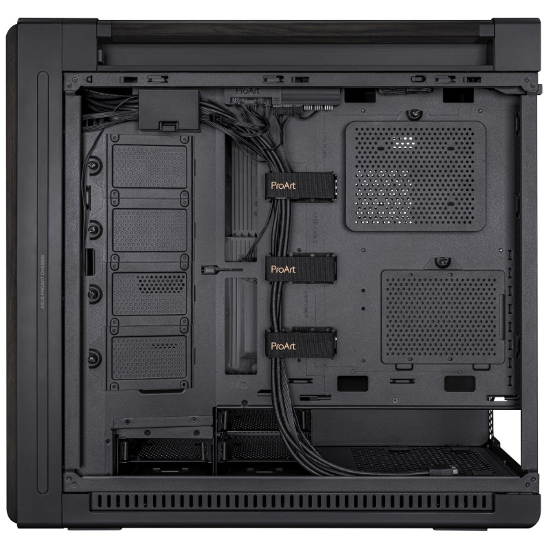 Корпус Asus ProArt PA602 Wood Edition Tempered Glass без БЖ (90DC00J0-B09020)