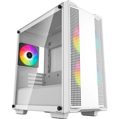 Корпус DeepCool CC360 White ARGB (R-CC360-WHAPM3-G-1) без БЖ