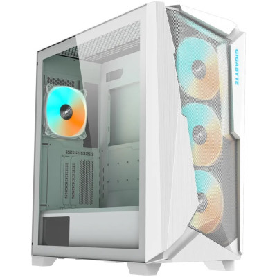 Корпус Gigabyte C301 Glass V2 White без БЖ (C301GW V2)