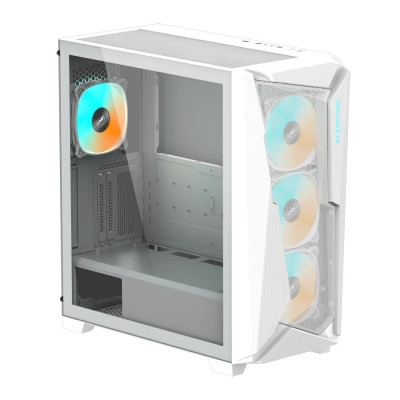 Корпус Gigabyte C301 Glass V2 White без БЖ (C301GW V2)