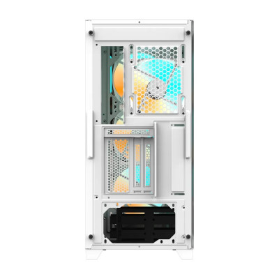 Корпус Gigabyte C301 Glass V2 White без БЖ (C301GW V2)