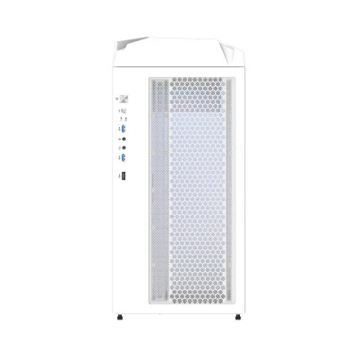 Корпус Gigabyte C301 Glass V2 White без БЖ (C301GW V2)