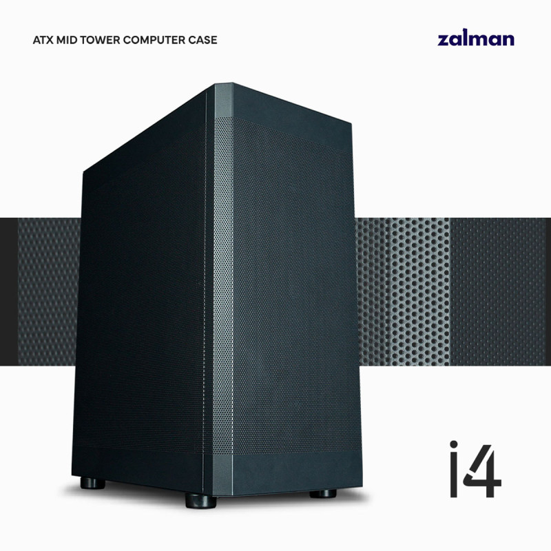 Корпус Zalman I4 Black (I4BLACK) без БЖ