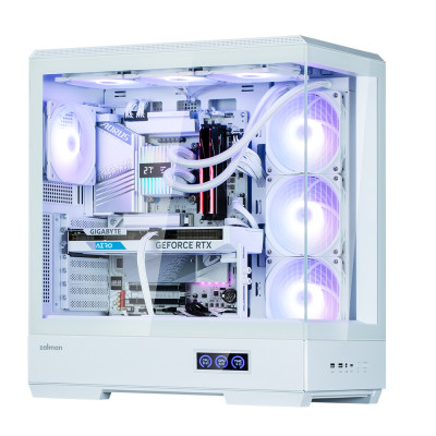 Корпус Zalman P50 DS White (P50DSWHITE) без БЖ