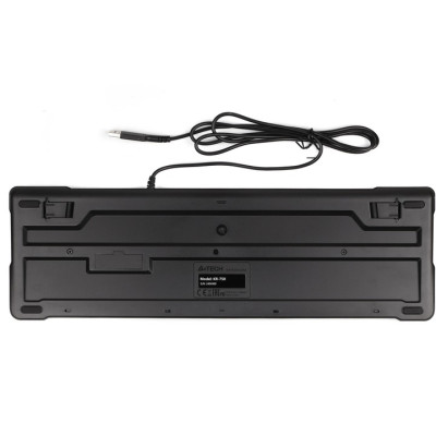 Клавіатура A4Tech KR-750 Ukr Black Клавіатура A4Tech KR-750 Ukr Black