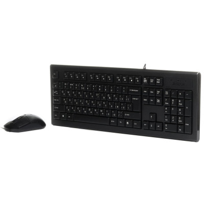 Комплект (клавіатура, миша) A4Tech KR-8572 Black