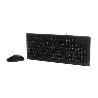 Комплект (клавіатура, миша) A4Tech KR-8572S Black