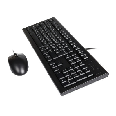 Комплект (клавіатура, миша) A4Tech KR-8572S Black