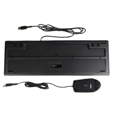 Комплект (клавіатура, миша) A4Tech KR-8572S Black