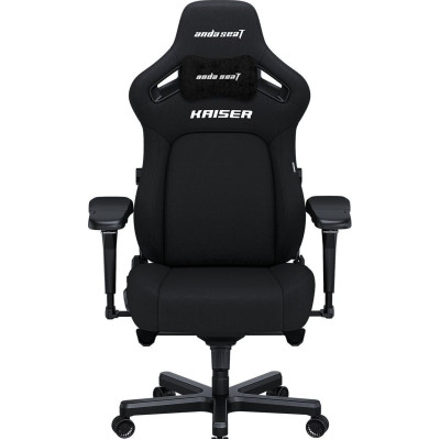 Крісло для геймерів Anda Seat Kaiser 4 Size XL Fabric Black (AD12YDDC-XLL-20-B-CF)