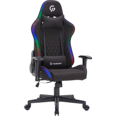 Крісло для геймерів GamePro GC700FB RGB Black