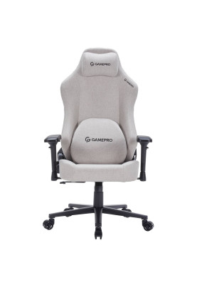 Крісло для геймерів GamePro FGC750LG Light Gray
