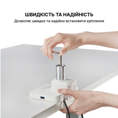 Кронштейн OfficePro MA801W 17-49` White (VESA100х100)