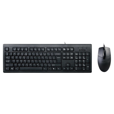 Комплект (клавіатура, миша) A4Tech KRS-8372 Black