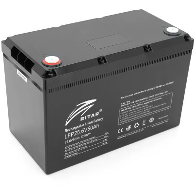 Акумуляторна батарея Ritar 25.6V 50AH (LFP25.6V50AH G1)