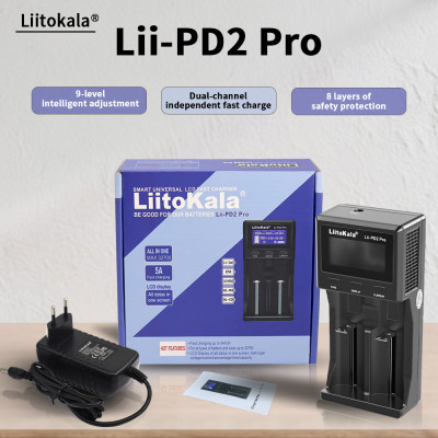 Зарядний пристрій Liitokala Lii-PD2 Pro Зарядний пристрій Liitokala Lii-PD2 Pro