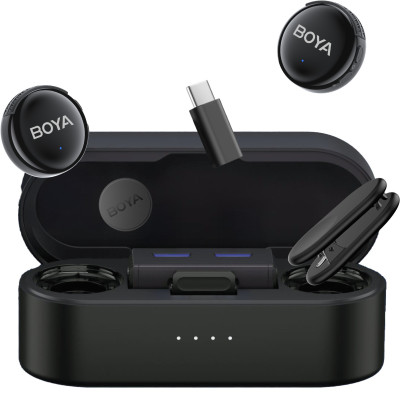 Мікрофон BOYA LINK 3-02 Type-C/TRS Black