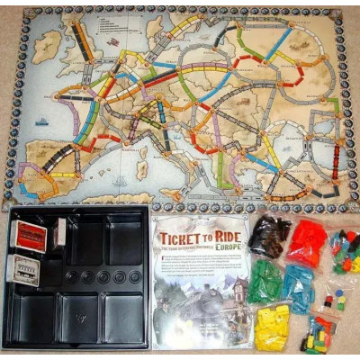 Настільна гра Lord of Boards Квиток на потяг: Європа (LOB2219UA)