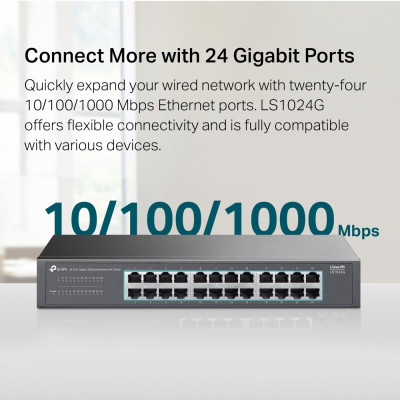 Комутатор TP-Link LS1024G Комутатор TP-Link LS1024G