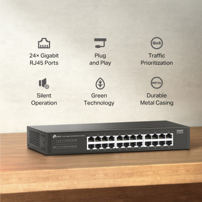 Комутатор TP-Link LS1024G Комутатор TP-Link LS1024G