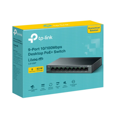Комутатор TP-Link LS109P