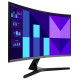Монiтор Samsung 27" Essential S3 S27D390G (LS27D390GAIXCI) VA Black Curved 100Hz