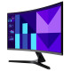 Монiтор Samsung 27" Essential S3 S27D390G (LS27D390GAIXCI) VA Black Curved 100Hz
