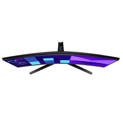 Монiтор Samsung 27" Essential S3 S27D390G (LS27D390GAIXCI) VA Black Curved 100Hz