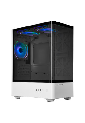 Корпус Prologix Lumi GM-01AW Glass White